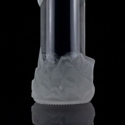500ml 700ml 750ml Διαφανές μπουκάλι γυαλιού από φλίκο για σαμπάνια Gin Rum μοναδικό σχεδιασμό