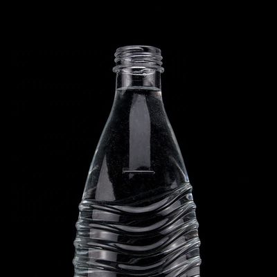Βότκα γυάλινο κολάρο 750ml 1000ml Clear Flint Gin Rum Σαμπάνια Τεκίλα μπουκάλι ουίσκι