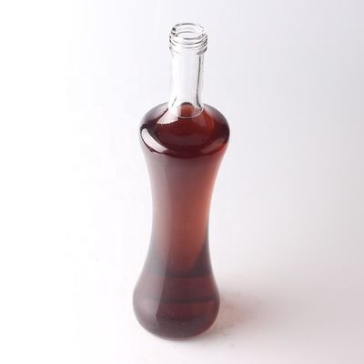 500 ml 750 ml 1000 ml γυάλινο μπουκάλι για τεκίλα Προσαρμοσμένο διαφανές υλικό σώματος