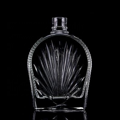 1000 ml γυάλινο γυαλί διαφανής κενή βότκα ουίσκι γυάλινο μπουκάλι για τις ανάγκες σας