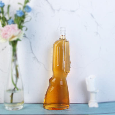 500 ml μπουκάλι ουίσκι γυαλιού σχήμα πιστόλι ανοιχτό καλούπι 700 ml μπουκάλι βότκας για την βιομηχανία ποτών