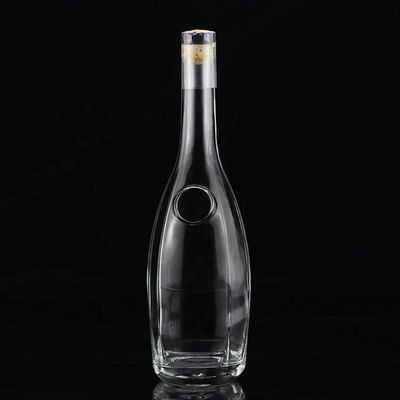 Ελαφρύ ιαπωνικό μπουκάλι αλκοόλ σάκε 500 ml Διακριτικό γυαλί με φελλό
