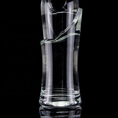 750 ml Super Flint Round Glass Flask με βιδωτό καπάκι για VODKA