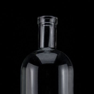 Βασικό υλικό Μπουκάλι υαλοπίνακα 500 ml 700 ml 750 ml με φελλό σφραγίδα και στρογγυλό σχήμα